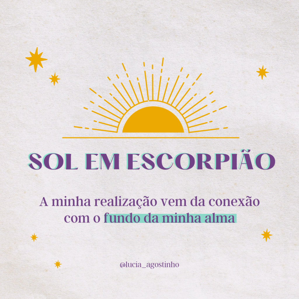 Sol em Escorpião